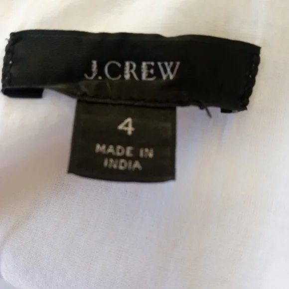 J. CREW 100% Linen Embroidered Midi Dress | 4 - Picture 11 of 11